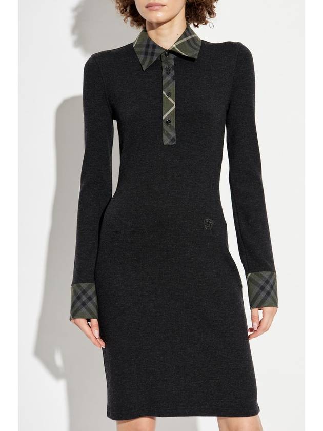 Burberry Wool Dress, Women's, Black - BURBERRY - BALAAN 3