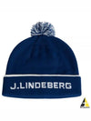 Striped Beanie AMAC09110 O341 Men - J.LINDEBERG - BALAAN 2