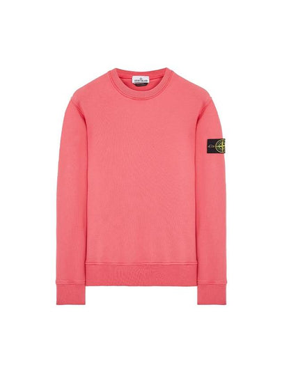 Wappen Patch Crew Neck Sweatshirt Pink - STONE ISLAND - BALAAN 2