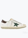 Superstar Brown Tab Low Top Sneakers White - GOLDEN GOOSE - BALAAN 2