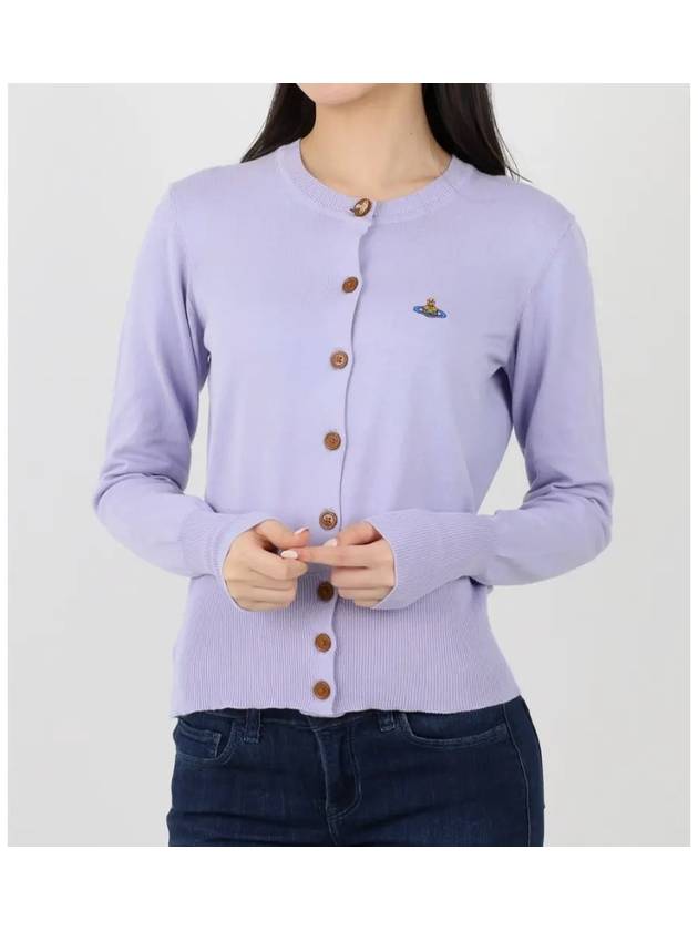 Bea Knit Cardigan Purple - VIVIENNE WESTWOOD - BALAAN 2