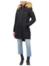 Women's Grand Metis Fur Down Parka Black - MOOSE KNUCKLES - BALAAN 4