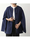 Single-Breasted Cape Navy - MARNI - BALAAN 3