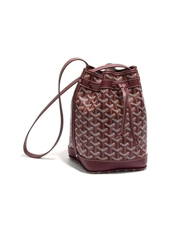 Petit Flow Bucket Bag Red - GOYARD - BALAAN 1