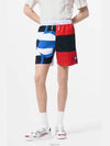 1AFVRK printed graphic swim shorts - LOUIS VUITTON - BALAAN 3