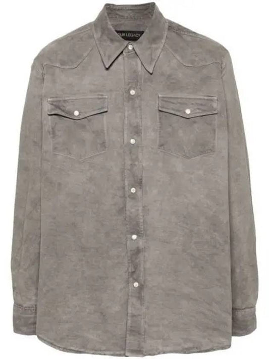 ATTIC Denim Shirt M2242FC B0081056458 - OUR LEGACY - BALAAN 2