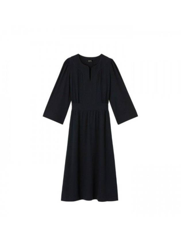 Robe New Long Dress Navy - A.P.C. - BALAAN 2