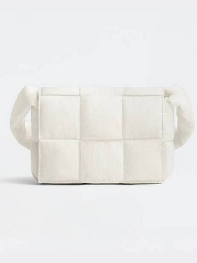 Padded Tech Mini Cassette Cross Bag White - BOTTEGA VENETA - BALAAN 2