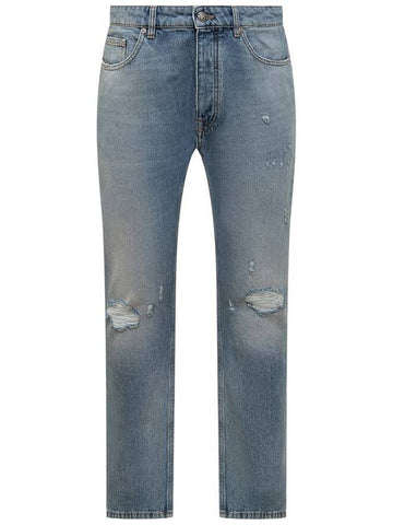 Palm Angels Jeans With Monogram Pa - PALM ANGELS - BALAAN 1