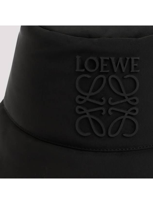 Puffer Nylon Bucket Hat Black - LOEWE - BALAAN 6