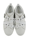 RY2S0A03 CZI 0BO VPUNK Velcro White Sneakers - VALENTINO - BALAAN 2