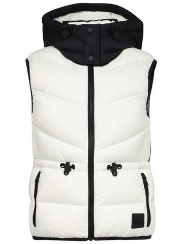 Ladies Park Down Vest White - MOOSE KNUCKLES - BALAAN 1