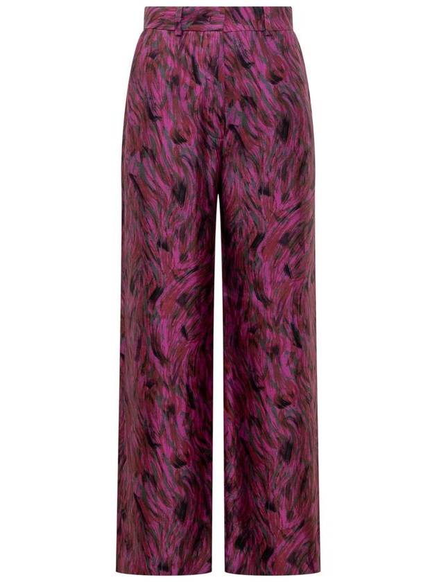 Lanvin Fuchsia Fur Pant - LANVIN - BALAAN 1