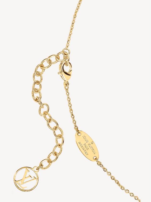 Nanogram Necklace Gold - LOUIS VUITTON - BALAAN 4