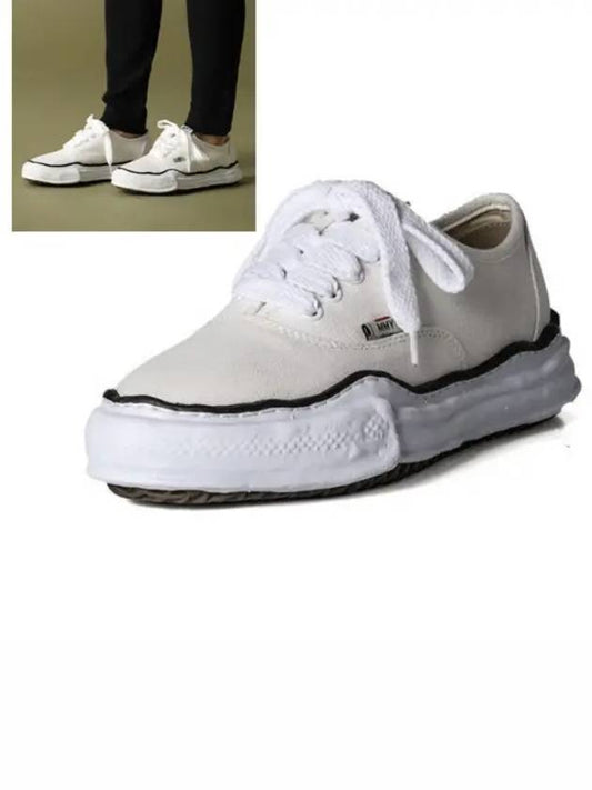 Baker Sneakers A02FW704 White - MIHARA YASUHIRO - BALAAN 1
