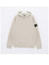 Compass Logo Patch Hoodie Ice - STONE ISLAND - BALAAN 3