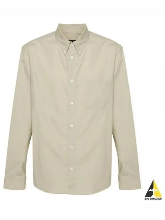 Edouard Long Sleeve Shirt Beige - A.P.C. - BALAAN 2