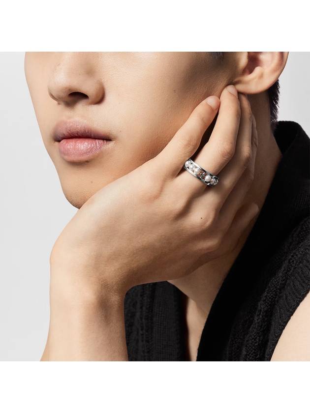 Pearl Fusion Ring Silver - LOUIS VUITTON - BALAAN 5