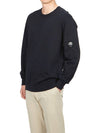 Light Fleece Sweatshirt Navy - CP COMPANY - BALAAN 6