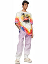 Purple Tie & Dye Cargo Pants - FAITH CONNEXION - BALAAN 1