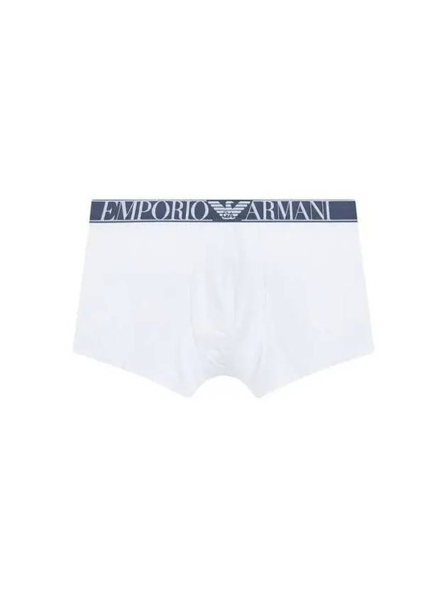 UNDERWEAR Men s Embossed Logo Banding Solid Drawn White - EMPORIO ARMANI - BALAAN 1