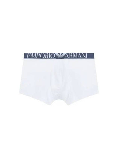 UNDERWEAR Men s Embossed Logo Banding Solid Drawn White - EMPORIO ARMANI - BALAAN 1