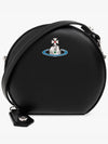 Logo Round Cross Bag Black - VIVIENNE WESTWOOD - BALAAN 1