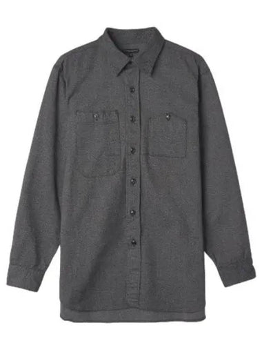 Work Shirt Heather Gray LN028SD005 - ENGINEERED GARMENTS - BALAAN 1