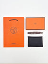 Calvi Duo Card Wallet Noir - HERMES - BALAAN 6