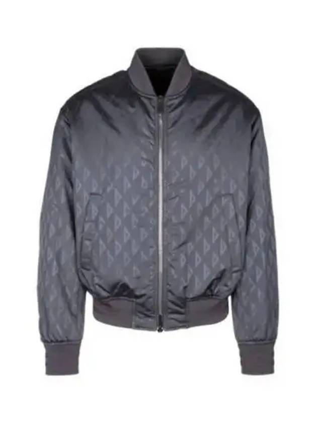 Men's CD Diamond Bomber Jacket Grey - DIOR - BALAAN 2