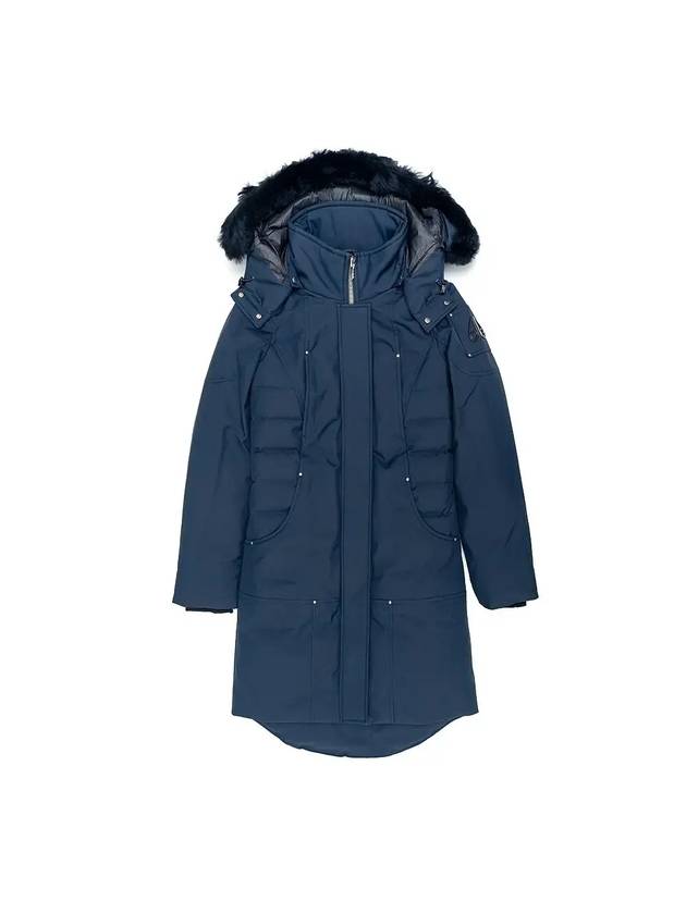 Cloud Shearling Parka Navy - MOOSE KNUCKLES - BALAAN 1