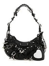 Le Cargol XS Metal Detail Shoulder Bag Black - BALENCIAGA - BALAAN 7