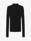 Woolen Turtleneck Black - BOTTEGA VENETA - BALAAN 2