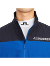 Men's Bridge Lane Zip-up Jacket Blue - J.LINDEBERG - BALAAN 9