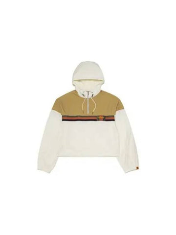 KODAK Apparel Kodacolor Semi Crop Anorak Women IVORY - KODO - BALAAN 1