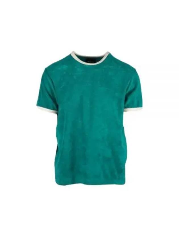 HOWLIN 24 AMNESIA GREEN BLISS terry t shirt - HOWLIN' - BALAAN 1