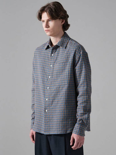 Panama Check Shirt Blue - FILLCHIC - BALAAN 2