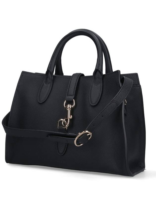 Hook Closure Medium Tote Bag Black - GUCCI - BALAAN 3