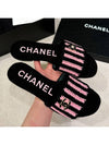 Mule slippers crochet black pink camel CC logo decoration - CHANEL - BALAAN 2