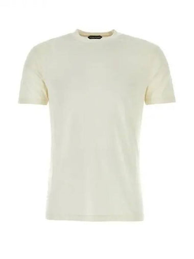 Lyocell cotton crewneck t shirt 270386 - TOM FORD - BALAAN 1