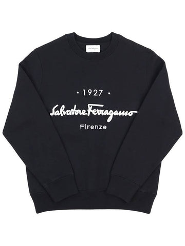 Ferragamo Women s 1927 Signature Logo Sweatshirt 110831 0760538 - SALVATORE FERRAGAMO - BALAAN 1