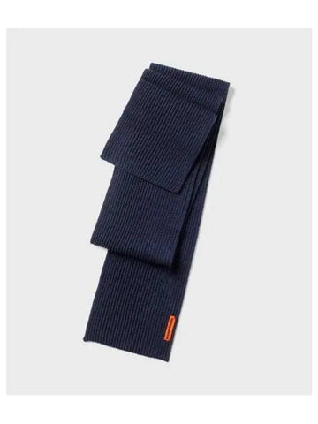 ANDERSEN GIFT BAG Wide Muffler Navy Blue - ANDERSEN-ANDERSEN - BALAAN 1