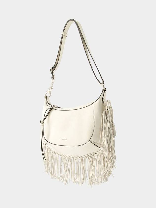 Oskan Moon Crossbody - Isabel Marant - Leather - White - ISABEL MARANT - BALAAN 2