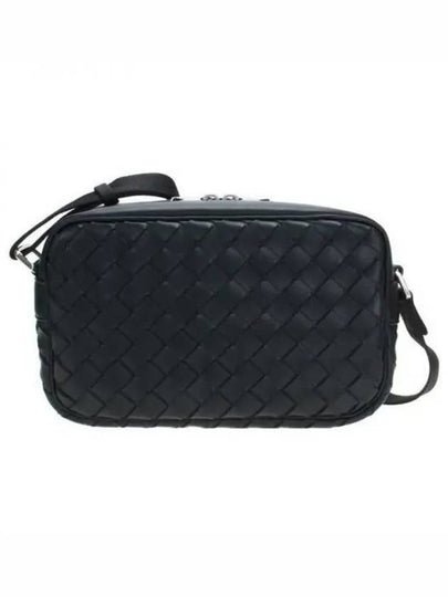 Classic Intrecciato Small Camera Cross Bag Black - BOTTEGA VENETA - BALAAN 2