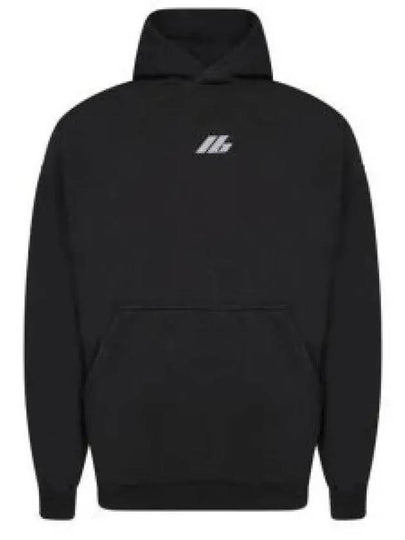 Logo Print Hoodie Black - BALENCIAGA - BALAAN 2