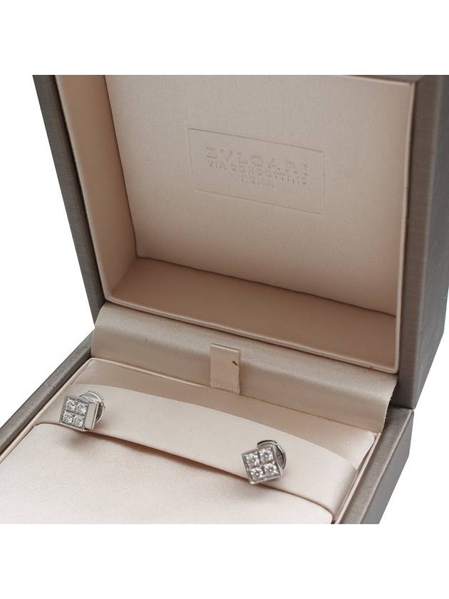 Lucia white gold earrings - BVLGARI - BALAAN 4