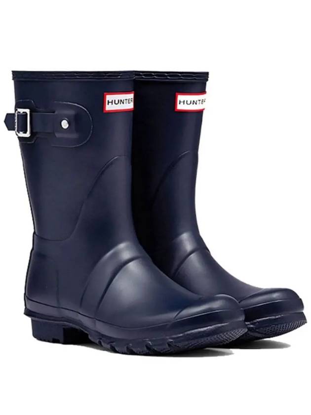 Original Short Wellington Rain Boots Navy - HUNTER - BALAAN 2