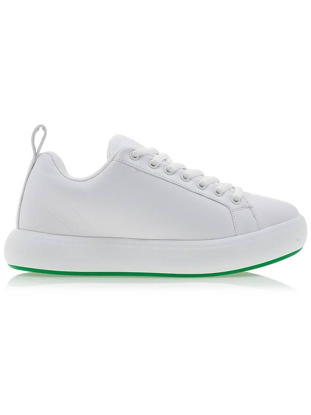 Pillow Leather Low Top Sneakers White - BOTTEGA VENETA - BALAAN 3