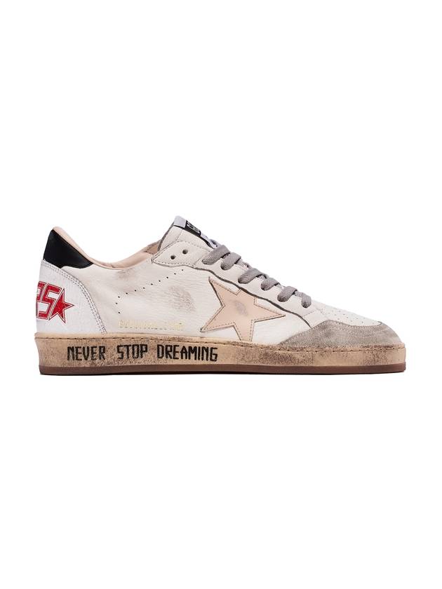 Ballstar Low-Top Sneakers Pink White - GOLDEN GOOSE - BALAAN 1