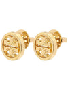 Miller Stud Earrings Gold - TORY BURCH - BALAAN 3